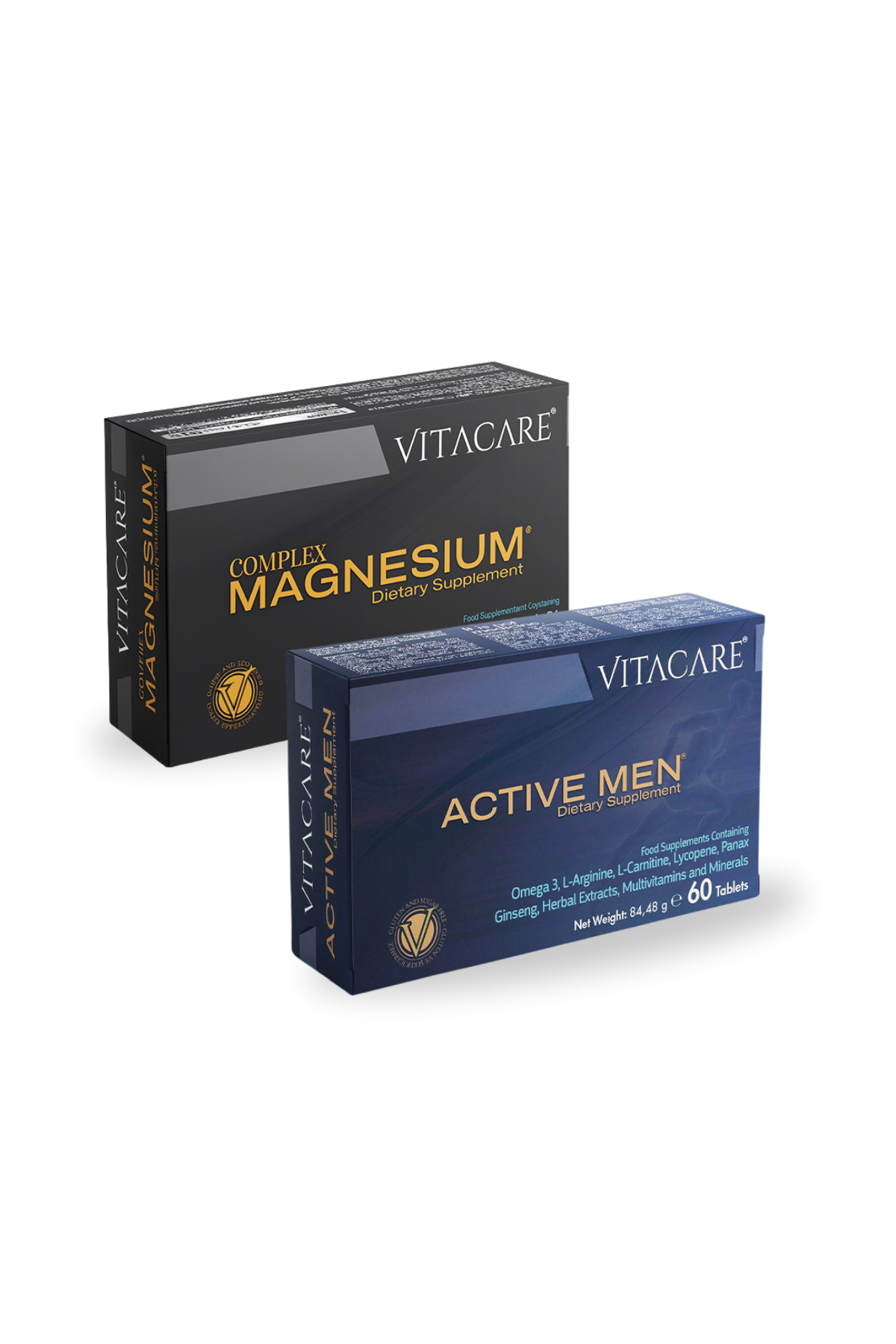Active Men + Magnesium Complex - 2'li Avantaj Paketi