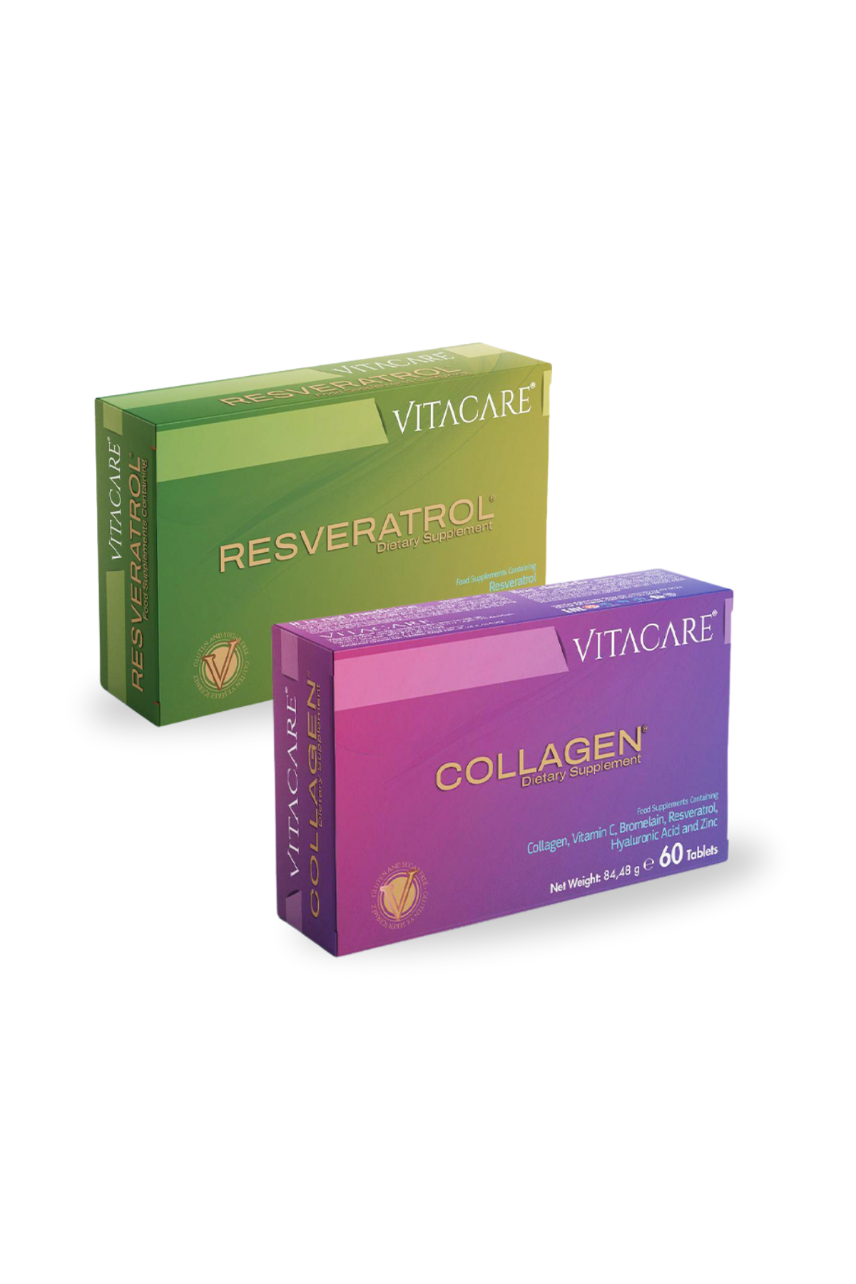 Resveratrol + Collagen - 2'li Avantaj Paketi