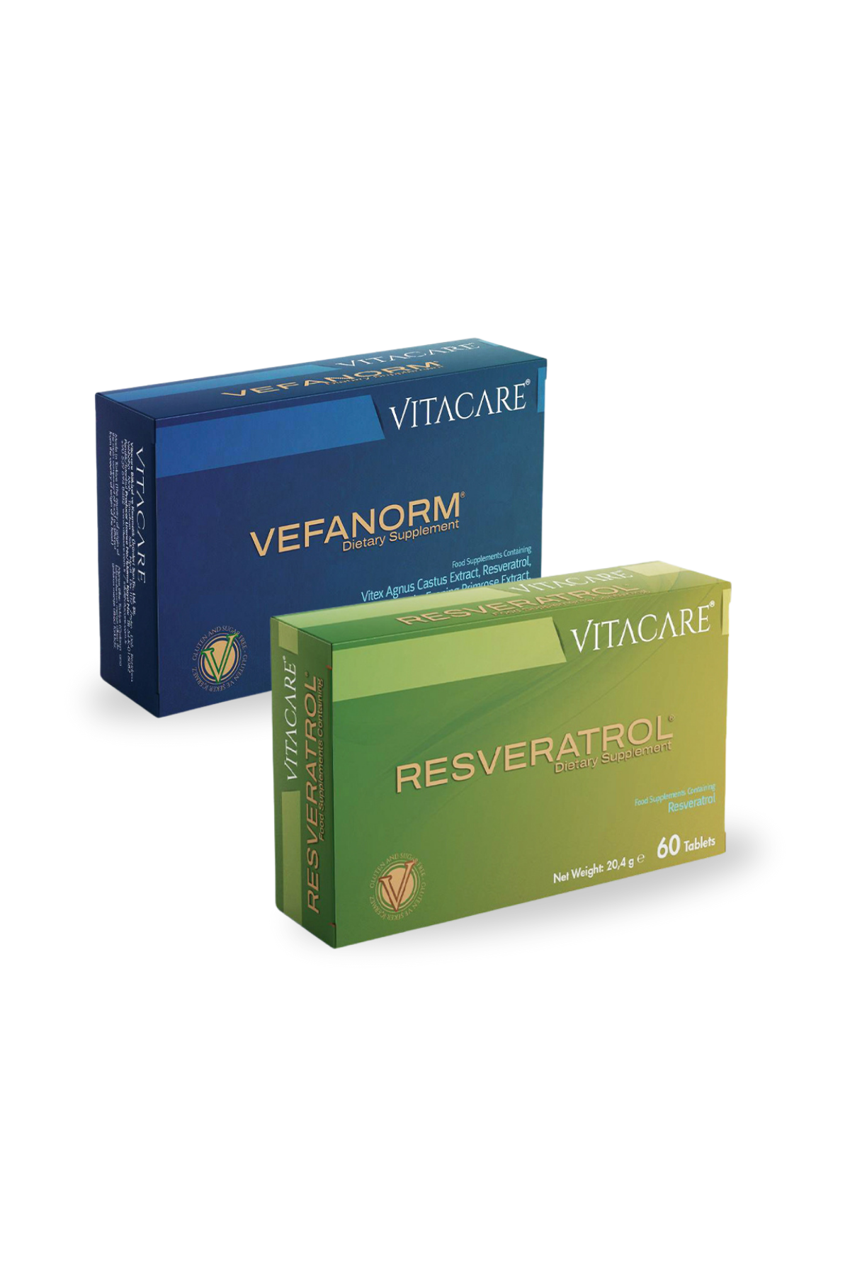 Vitacare Vefanorm + Resveratrol - 2'li Avantaj Paketi