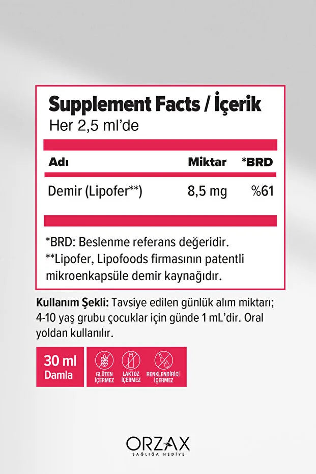 Microfer Damla 30 ml