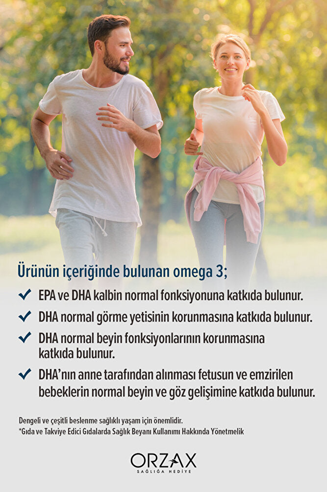 Plus Omega 3 Balık Yağı 1200 MG 50 Kapsül