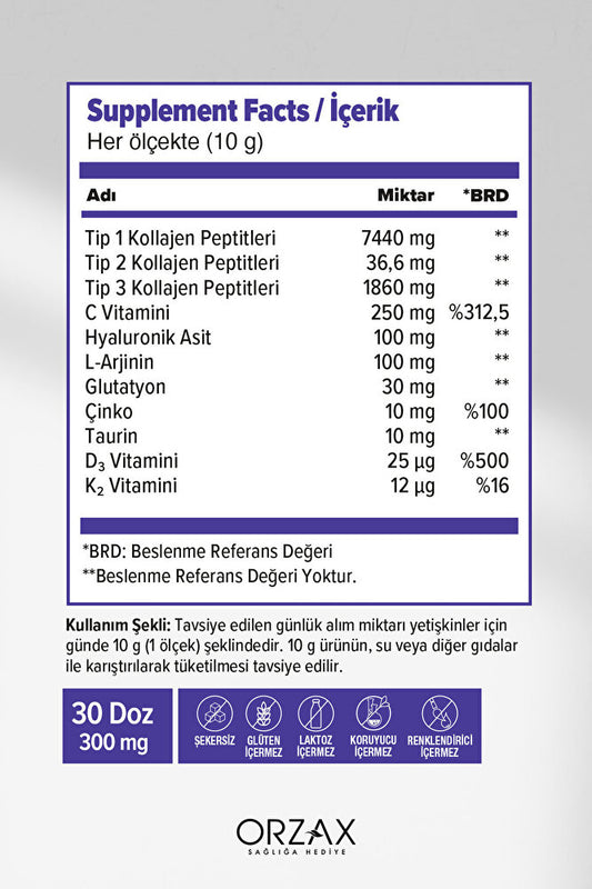 Day 2 Day The Collagen All Body Toz 300 gr 8697595876121