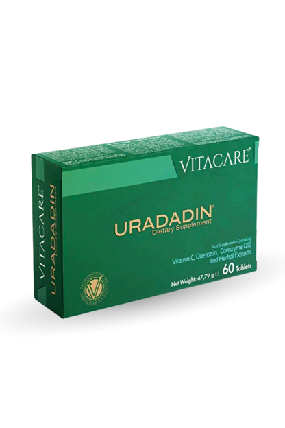 URADADIN 60 TABLET | Çörekotu, Turna Yemişi, Q10 ve C Vitamin içeren Takviye Edici Gıda