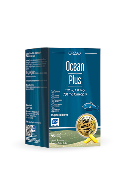 Plus Omega 3 Balık Yağı 1200 MG 50 Kapsül