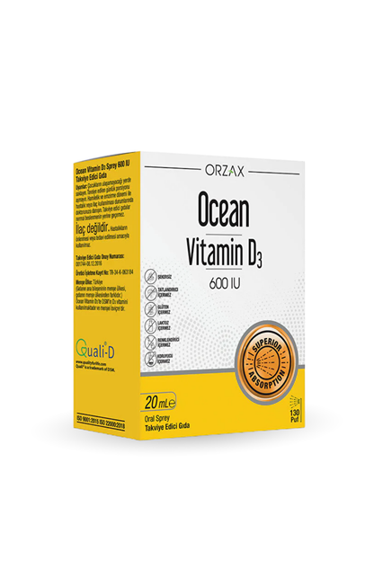 Vitamin D3 600 IU Sprey 20 ml