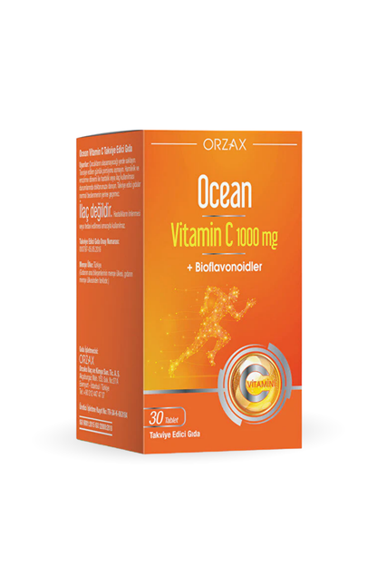 Orzax Vitamin C 1000 mg 30 Tablet