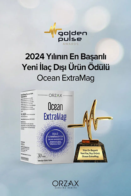 ExtraMag Üçlü Kombinasyon Magnezyum 200 mg - 30 Tablet