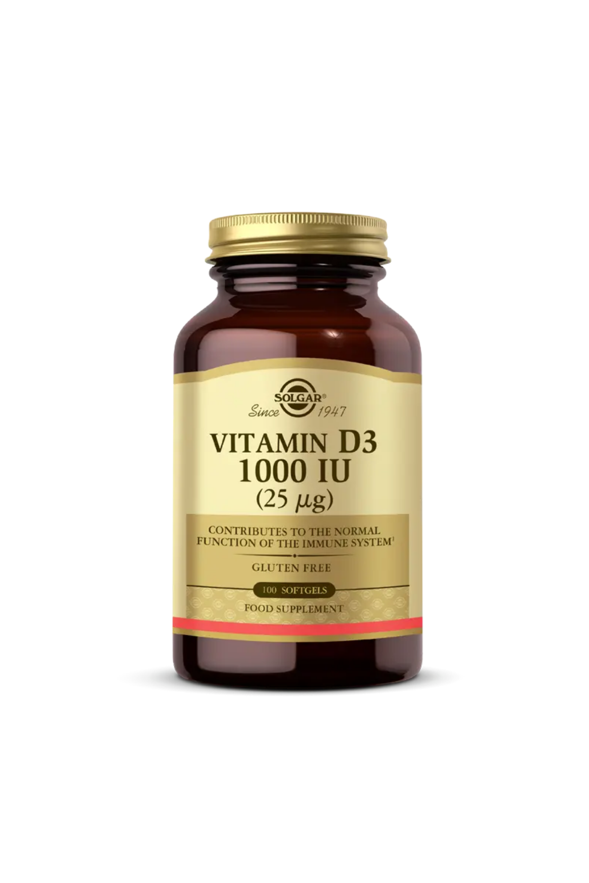 Vitamin D3 1000 IU 100 Kapsül
