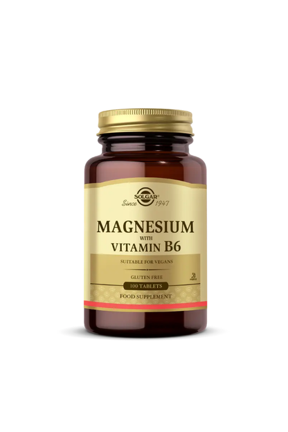Magnesium With Vitamin B6 100 Tablet