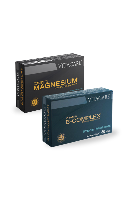 B Complex Vitamin + Magnesium Complex - 2'li Avantaj Paketi