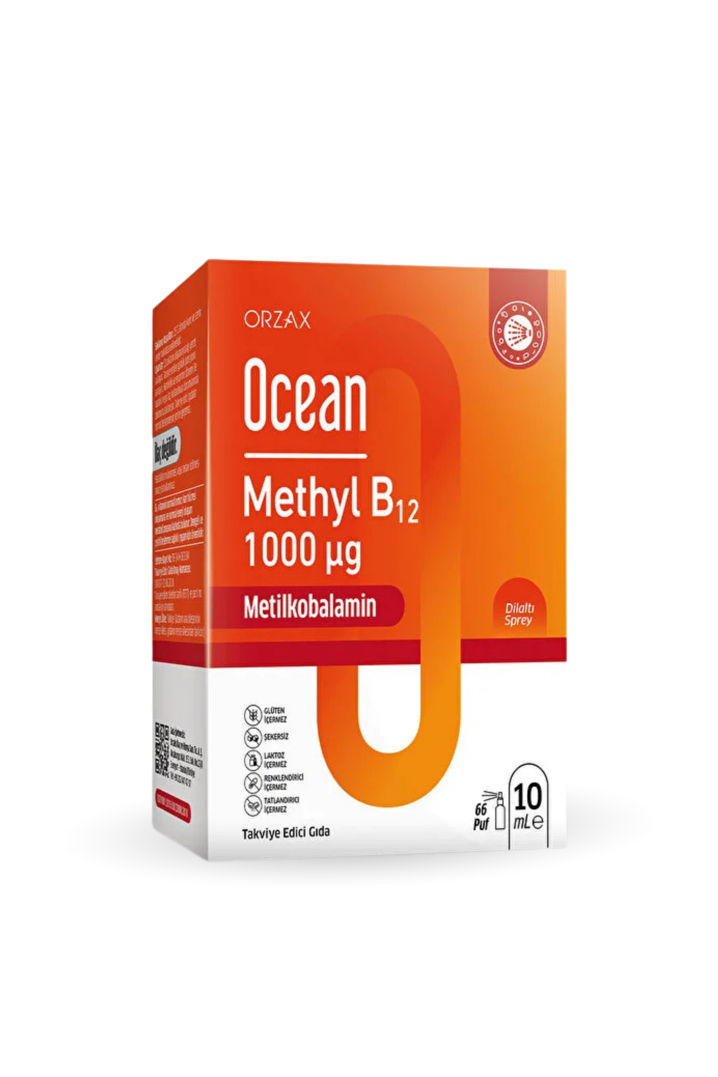 Methyl B12 Dilaltı Sprey 10 ml