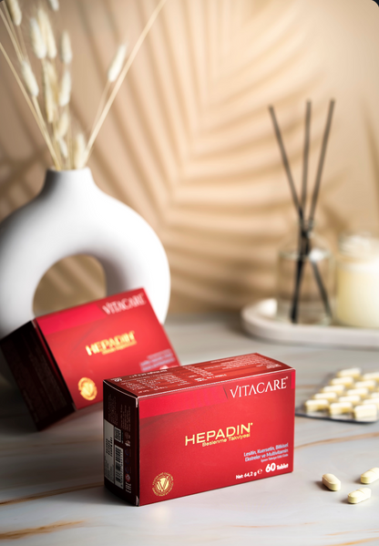 Hepadın 60 Tablet Liver Support Complex & Kolin & Bitkisel Ekstre Kompleksi