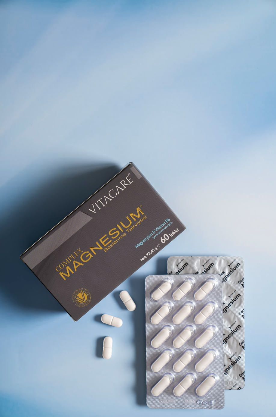 Magnezyum Complex Vitamin B6 60 TABLET | Beslenme Takviyesi