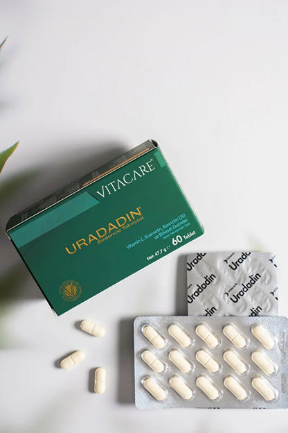 URADADIN 60 TABLET | Çörekotu, Turna Yemişi, Q10 ve C Vitamin içeren Takviye Edici Gıda