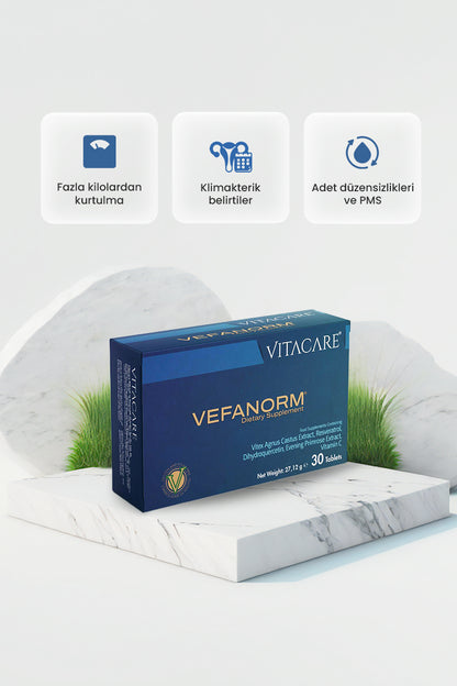 Vefanorm | Kadın Sağlığı İçin Hormonal Denge, Enerji ve Uyku Destekli Bitkisel Kompleks