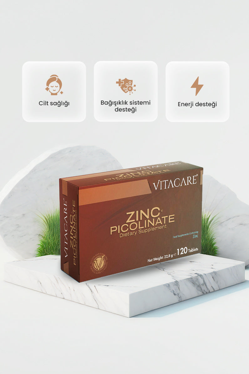 Zinc Picolinate 120 Tablet | Beslenme Takviyesi