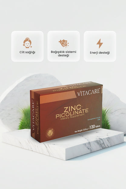 Zinc Picolinate 120 Tablet | Beslenme Takviyesi